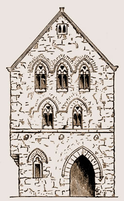 Maison du quatorzième siècle