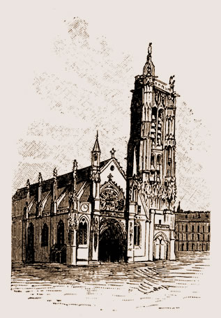 Eglise et tour Saint-Jacques-la-Boucherie