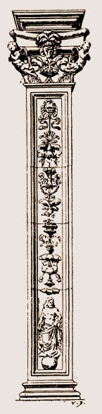 Pilastres du style Renaissance
