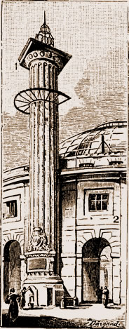 Colonne de l'ancienne Halle au Blé