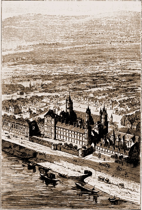 Le Louvre en 1609